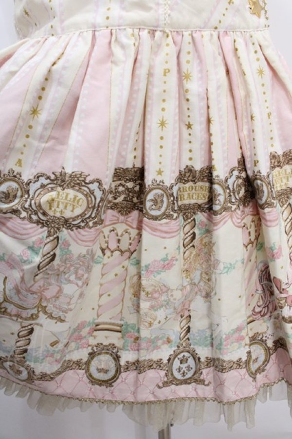 画像4: Angelic Pretty / Day Dream Carnivalサロペット  アイボリー Y-24-08-22-057-AP-OP-SZ-ZY (4)