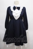 画像1: Amavel / Gothic dollフィッシュテールワンピース F ネイビー Y-24-08-22-087-CA-OP-SZ-ZY (1)