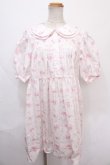 画像1: Katie / BABY BUNNY SHOWER tiny dress F ピンク Y-24-09-05-114-LO-OP-SZ-ZY (1)