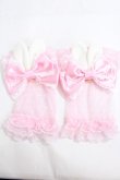 画像1: Angelic Pretty / ハートチュールBunnyアームウォーマー  ピンク Y-24-09-12-009-AP-ZA-SZ-ZY (1)