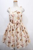 画像1: Angelic Pretty / Melty Creamドーナツジャンパースカート  アイボリー Y-24-09-12-084-AP-OP-SZ-ZY (1)