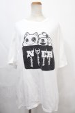 画像1: NieR Clothing / プリントTシャツ XXXL 白 Y-24-10-01-073-PU-TO-SZ-ZY (1)