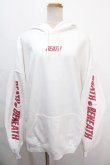 画像1: MILKBOY / CHERRY HOODIE XXL ホワイト Y-24-10-05-045-MB-TO-SZ-ZY (1)