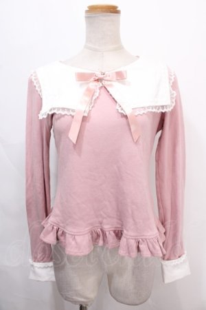 画像: Angelic Pretty / Holy Heartカットソー  ピンク Y-24-10-05-051-AP-TO-SZ-ZY