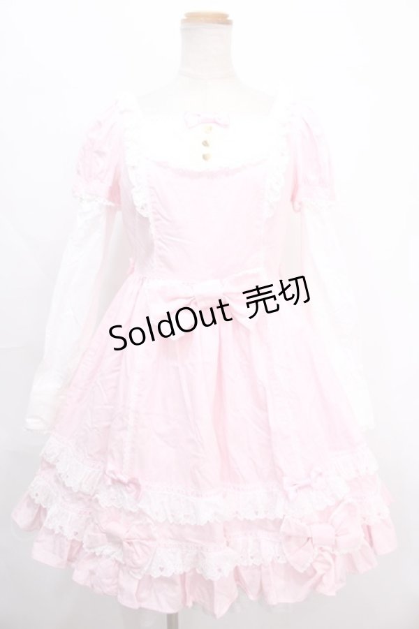 画像1: Angelic Pretty / Sweet Party ワンピースSET  ピンク Y-24-10-05-079-AP-OP-SZ-ZY (1)