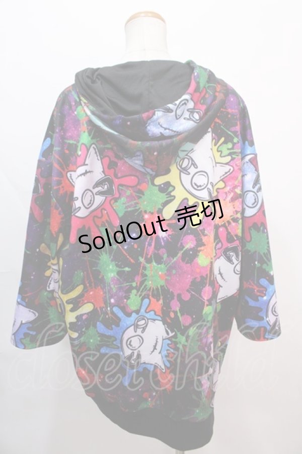 画像2: NieR Clothing / HALF SLEEVE ZIP OUTER F  Y-24-10-19-144-PU-TO-SZ-ZY (2)