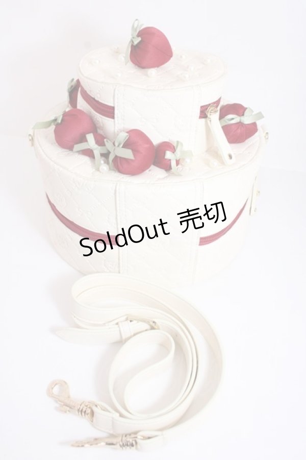 画像2: Maison de FLEUR / 10eme anniversaire Bag F アイボリー Y-24-10-25-064-LO-BG-SZ-ZY (2)