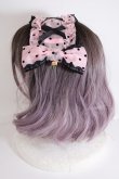 画像2: Angelic Pretty / Dreamy Dolce Ribbon ヘッドドレス  ピンク Y-24-10-25-094-AP-AC-SZ-ZY (2)