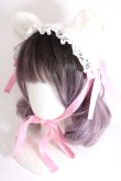 画像1: Angelic Pretty / Fancyくまちゃんヘッドドレス  シロ Y-24-10-25-096-AP-AC-SZ-ZY (1)