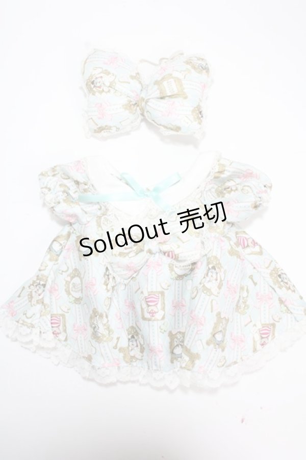 画像1: Angelic Pretty / Upside Down Storyアリス ユニベアシティぬいぐるみ専用コスチューム  ミント Y-24-11-06-017-AP-ZA-SZ-ZY (1)