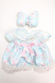 画像1: Angelic Pretty / Crystal Dream Mermaid アリエル&フランダー ユニベアシティぬいぐるみ専用コスチューム  サックス Y-24-11-06-018-AP-ZA-SZ-ZY (1)