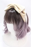 画像1: Angelic Pretty / Lady Ribbonヘアバンド  ベージュ Y-24-11-06-034-AP-AC-SZ-ZY (1)