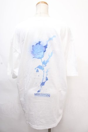 画像: NieR Clothing / BACK DESIGN EMERALD ROSE CUTSEW XL 白 Y-24-11-12-053-PU-TO-SZ-ZY