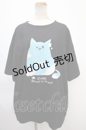 画像: Deorart / 五分袖Ｔシャツ  黒 Y-24-11-12-058-PU-TO-SZ-ZY