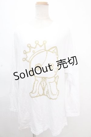 画像: NieR Clothing / ミケプリントTシャツ 3XL 白 Y-24-11-18-118-PU-TS-SZ-ZY