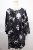 画像2: NieR Clothing / OIOIコラボBIGトップス  黒 Y-24-11-18-136-PU-TO-SZ-ZY (2)