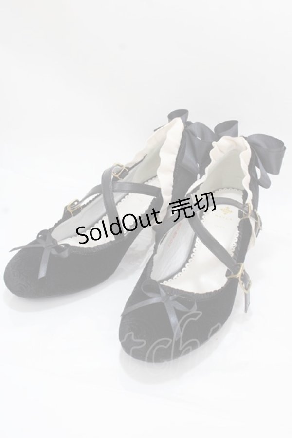 画像1: mayla classic / Rozen Maiden ICONIQUE SHOES OBJET PUMPS 水銀燈 36 黒 Y-24-11-21-047-LO-SH-SZ-ZY (1)