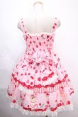 画像2: Angelic Pretty / Strawberry Parlourシャーリングジャンパースカート  ピンク Y-24-11-25-086-AP-OP-SZ-ZY (2)