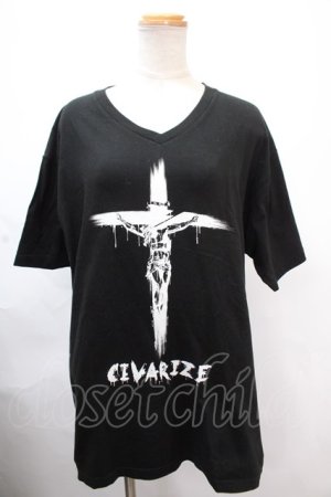 画像: CIVARIZE / "Fate" Printed T-Shirt F ブラック Y-24-11-30-044-GO-TO-SZ-ZY