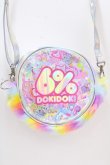 画像1: 6％DOKIDOKI / 6%・ロゴポシェットPrimal Pop Pastel  シルバー Y-24-11-30-014-LO-BG-SZ-ZY (1)