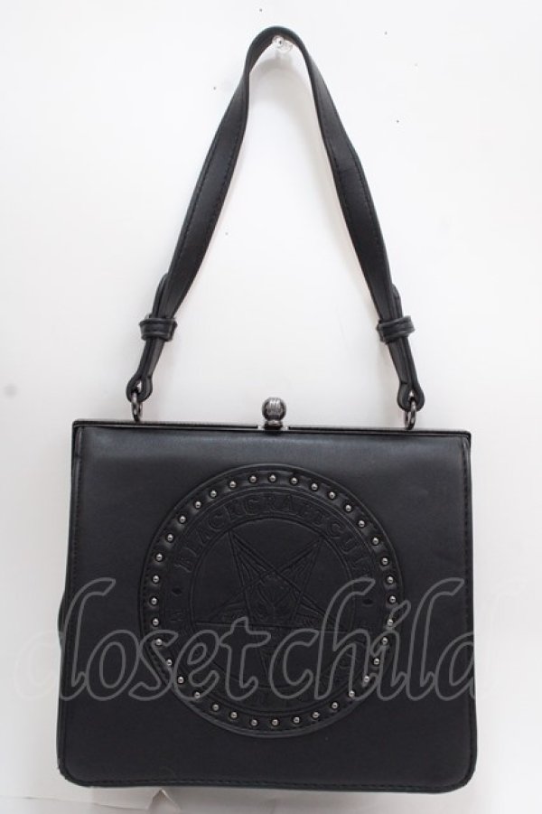 画像1: BlackCraft Cult / Believe in yourself satchel purse  黒 Y-24-11-30-015-PU-BG-SZ-ZY (1)