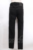 画像2: MiDiom / Thorn JQ Skinny Pants M クロ Y-24-11-30-156-PU-PA-SZ-ZY (2)