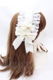 画像3: LOLITAその他(お買取対象外) / レースヘッドドレス  生成り Y-24-12-15-120-LO-AC-SZ-ZY (3)