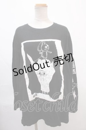 画像: NieR Clothing / プリントTシャツ XL ブラック Y-24-12-21-070-PU-TO-SZ-ZY