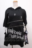 画像1: NieR Clothing / アームカバー付きHOODIE F ブラック Y-24-12-21-071-PU-TO-SZ-ZY (1)