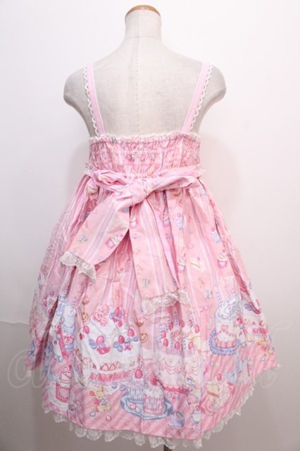 画像2: Angelic Pretty / Whip Factory ジャンパースカートSet  ピンク Y-24-12-23-065-AP-OP-SZ-ZY (2)