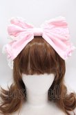 画像1: Angelic Pretty / サテンリボンラインエレガントワイヤーカチューシャ  ピンク Y-24-12-23-013-AP-AC-SZ-ZY (1)