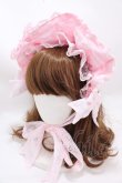 画像1: Angelic Pretty / Romantic Rose Letterハーフボンネット  ピンク Y-24-12-23-018-AP-AC-SZ-ZY (1)