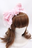 画像1: Angelic Pretty / Romantic Rose Letterカチューシャ  ピンク Y-24-12-23-024-AP-AC-SZ-ZY (1)