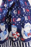 画像4: Angelic Pretty / Sailor Marine Kittenジャンパースカート  紺 Y-24-12-25-048-AP-OP-SZ-ZY (4)