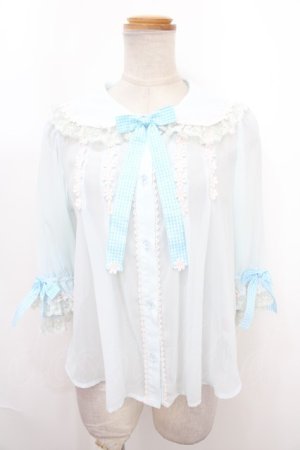 画像: Angelic Pretty / Dreamin’ Fairyブラウス  サックス Y-24-12-25-018-AP-BL-AS-ZY