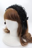 画像1: Angelic Pretty / Eternal Doll Setのヘアバンド  黒 Y-25-01-10-047-AP-AC-SZ-ZY (1)