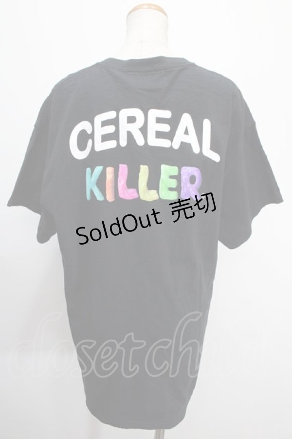 画像2: MILKBOY / CEREAL KILLER　Tシャツ  黒 Y-25-01-10-077-MB-TO-SZ-ZY (2)