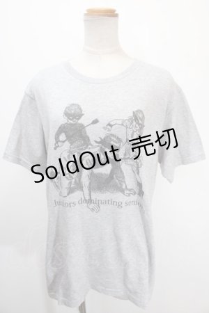 画像: MILKBOY / プリントTシャツ  グレー Y-25-01-10-082-MB-TO-SZ-ZY