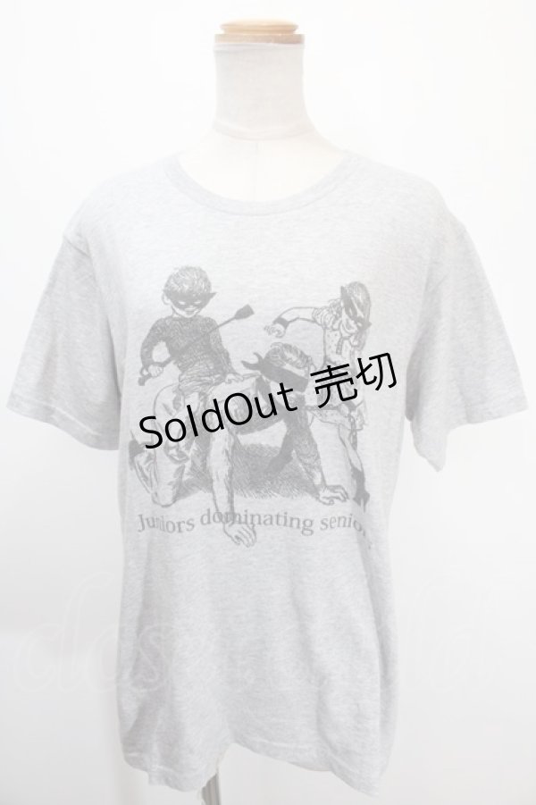 画像1: MILKBOY / プリントTシャツ  グレー Y-25-01-10-082-MB-TO-SZ-ZY (1)