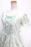 画像3: Angelic Pretty / サテンクラシカルフリルワンピース  ミント Y-25-01-10-154-AP-OP-SZ-ZY (3)