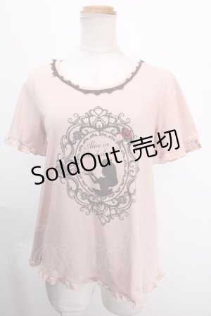 画像: axes femme / アリスpt Tシャツ M 淡ピンク Y-25-01-13-011-AX-TS-SZ-ZY