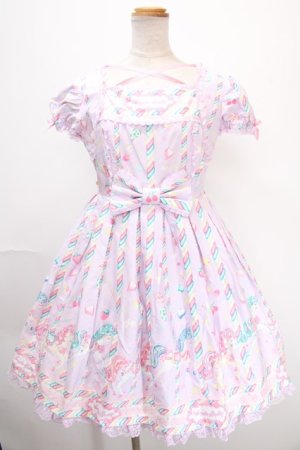 画像: Angelic Pretty / Sugary Carnivalワンピース  ラベンダー Y-25-01-14-054-AP-OP-SZ-ZY