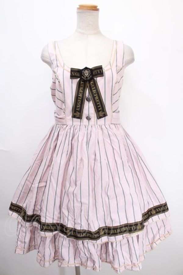 画像1: Angelic Pretty / Bunny College Summerジャンパースカート  ピンク Y-25-01-14-036-AP-OP-SZ-ZY (1)