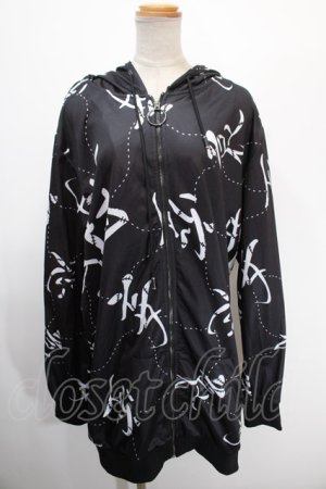 画像: NieR Clothing / LONG ZIP PARKA F 黒 Y-25-01-16-049-PU-TO-SZ-ZY