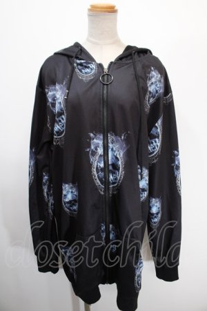 画像: NieR Clothing / LONG LENGTH ZIP OUTER F 黒 Y-25-01-16-050-PU-TO-SZ-ZY