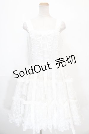 画像: h.NAOTO / Bird Cage Dress  ホワイト Y-25-01-16-098-HN-OP-SZ-ZY