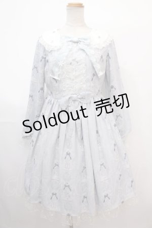 画像: Angelic Pretty / 雪のガラスドームワンピース  グレー Y-25-02-03-069-AP-OP-SZ-ZY