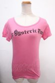 画像1: HYSTERIC GLAMOUR / ヒスガールTシャツ F ピンク Y-25-02-06-155-PU-TS-SZ-ZY (1)