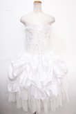 画像1: ATELIER PIERROT / Bustle Corset Dress  白 Y-25-02-06-208-EL-OP-SZ-ZY (1)