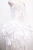 画像3: ATELIER PIERROT / Bustle Corset Dress  白 Y-25-02-06-208-EL-OP-SZ-ZY (3)